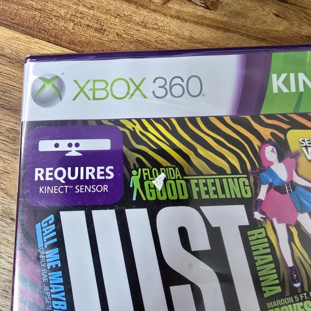 Just Dance 4 Microsoft Xbox 360 2012 Brand NEW Factory SEALED  Kinect Compatible